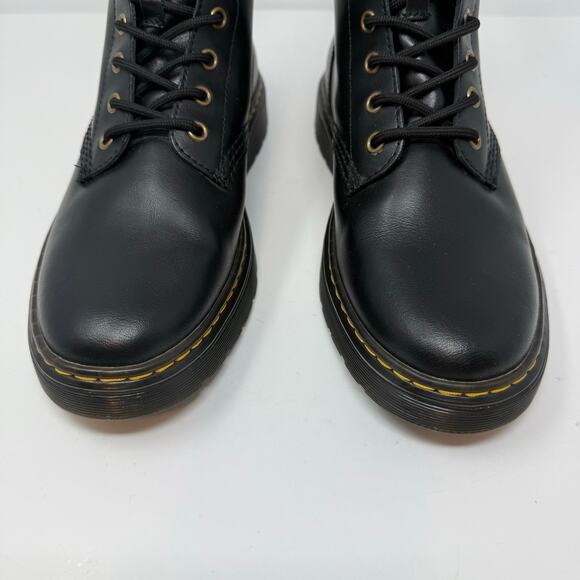 Dr. Martens Zavala Boots Men's 9 Women's 10 Black Combat Boots AW004 SK08V - Picture 3 of 12
